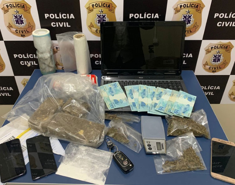 Suspeito de tráfico de drogas é preso em Vitória da Conquista