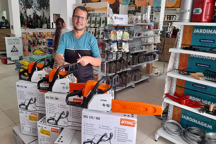 Brumado: Aniversário de 50 anos da Stihl com promoção no Armazém do Criador