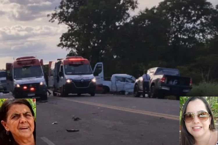 Acidente envolvendo veículo de Dom Basílio mata mãe e filha na BR-030 em Malhada
