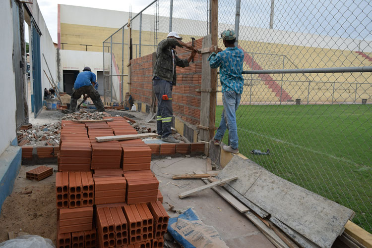 Catraca na portaria será uma das novidades no campeonato brumadense de futebol 2018