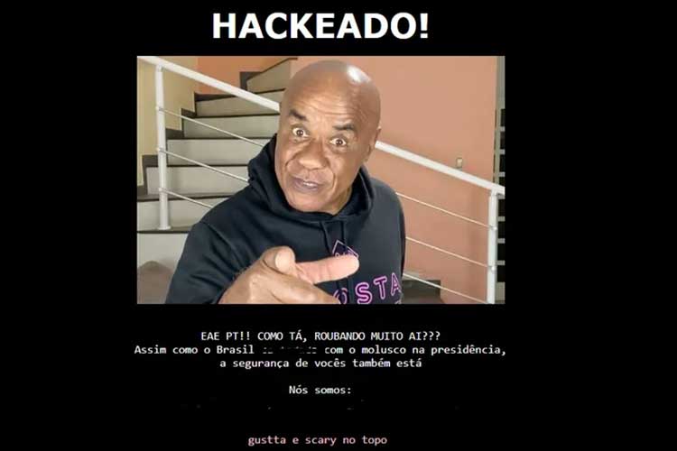 Site oficial do PT é invadido por hackers