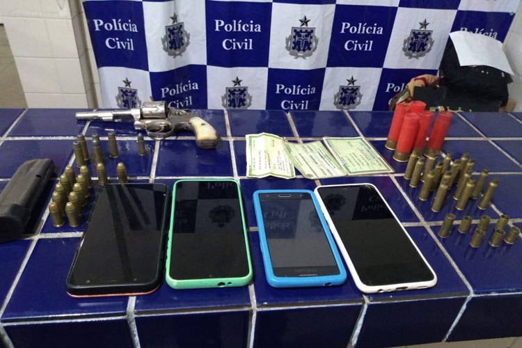 Ibicoara: Cipe Chapada prende homem e apreende armas e munições no Distrito de Cascavel