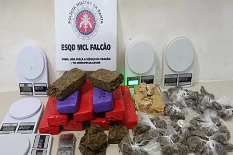 Mais de 10 kg de drogas são apreendidos em Vitória da Conquista