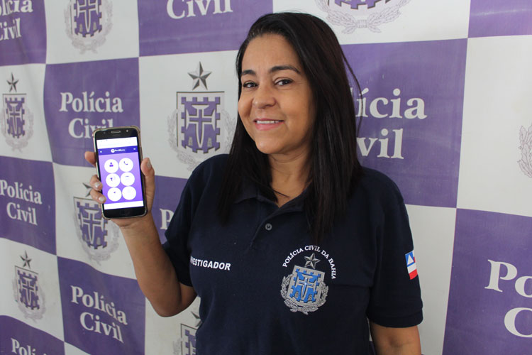 Brumado: Investigadora da Polícia Civil elabora aplicativo de combate à violência doméstica