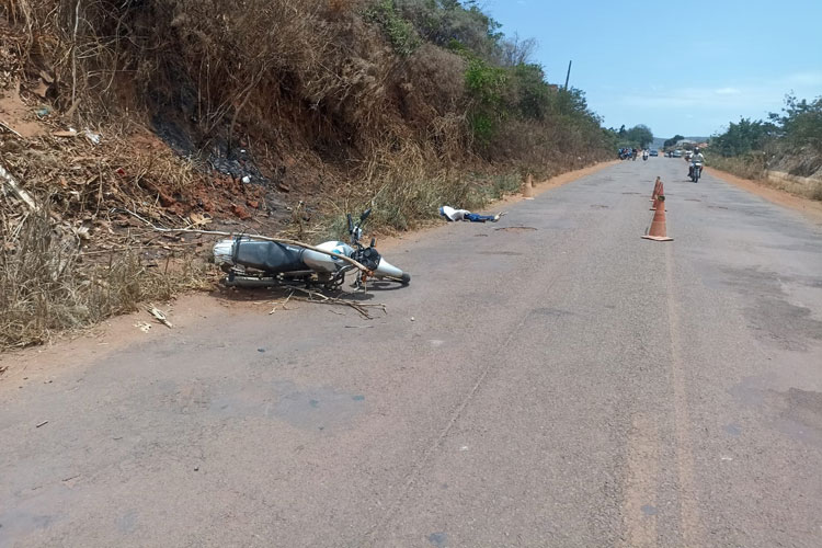 Caetité: Homem morre após cair de motocicleta na BR-122