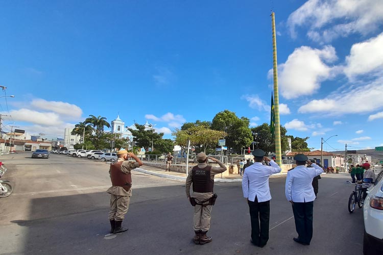 07 de setembro é lembrado em solenidade discreta em Brumado