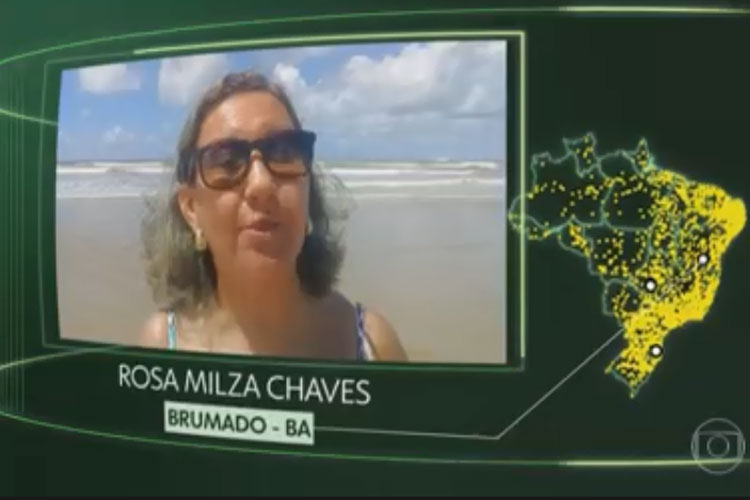 Brumadense que cometeu gafe em quadro da Globo dá a sua versão dos fatos
