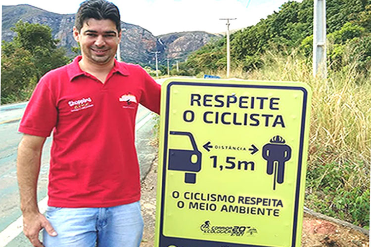Corrida Ecológica Brumado-Rio de Contas instala placas de conscientização no trajeto da competição