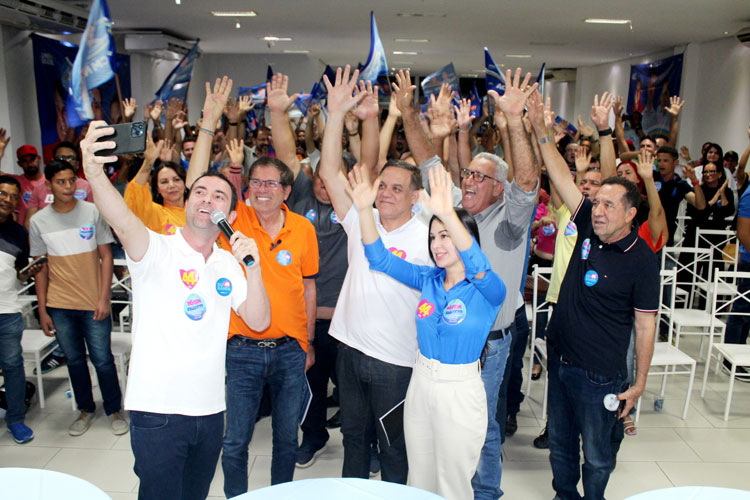 Fabrício recepciona Luciano Ribeiro e Zé Rocha visando projeto para o progresso de Brumado