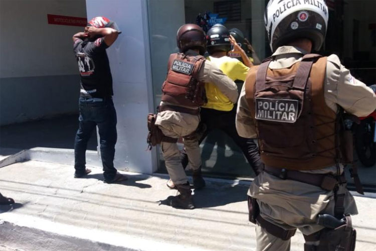 PM intensifica patrulhamento com motocicletas na cidade de Guanambi