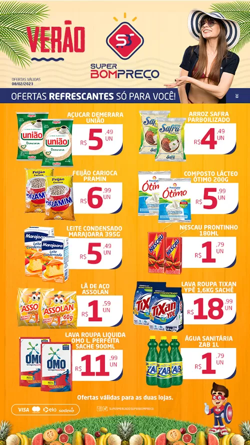 Confira as promoções no Supermercado Super Bom Preço em Brumado