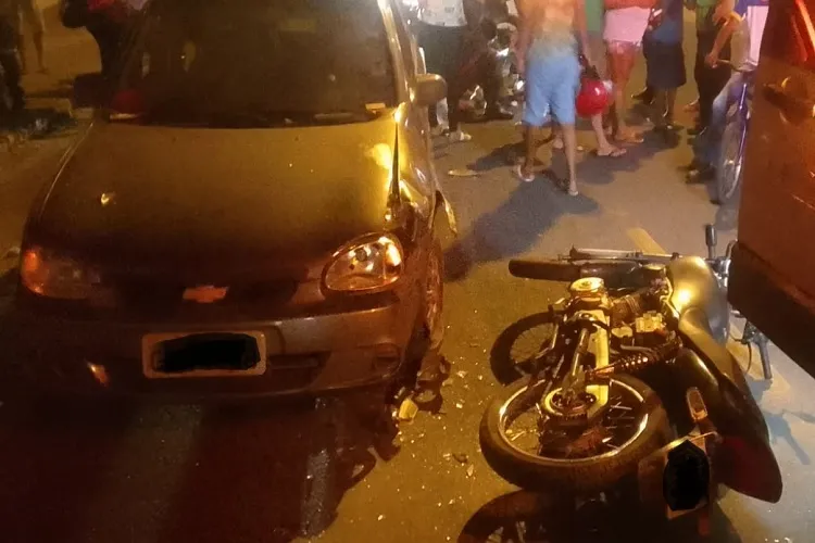 Guanambi: Após invadir sentido contrário, motociclista colide em veículo de Caetité