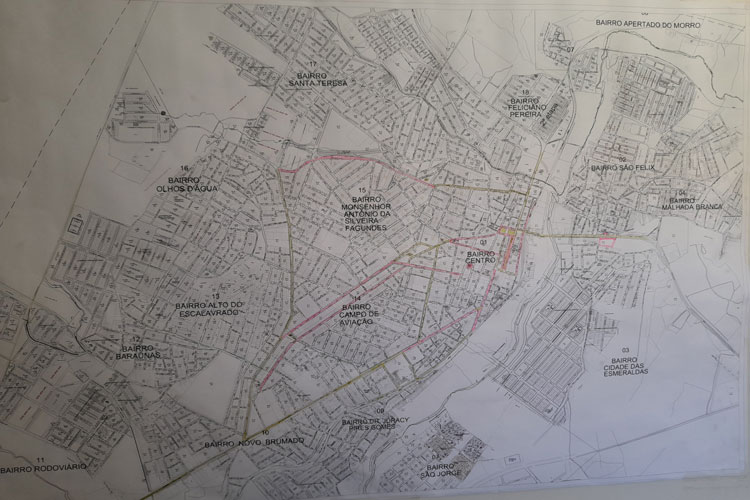Brumado: Prefeitura faz reordenamento de bairros da cidade para cepeamento de ruas