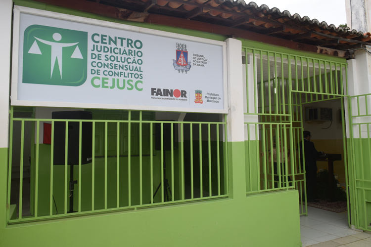 Inaugurada unidade do Cejusc em Brumado