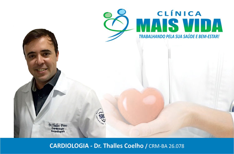 Clínica Mais Vida: Thalles Coelho destaca importância  do ecocardiograma no diagnóstico e  prevenção de doenças cardíacas