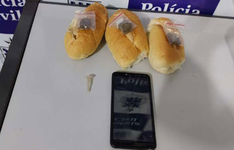 Polícia prende dupla que distribuía drogas dentro de pão em Mairi
