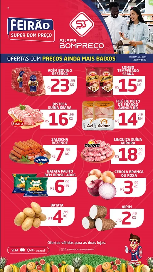 Confira as promoções no Supermercado Super Bom Preço em Brumado