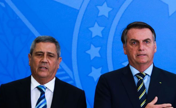 Eleições 2022: Jair Bolsonaro diz que vai anunciar Braga Netto como candidato a vice na sua chapa