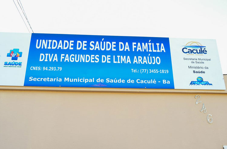 Governo de Caculé inaugura mais uma Unidade de Saúde da Família