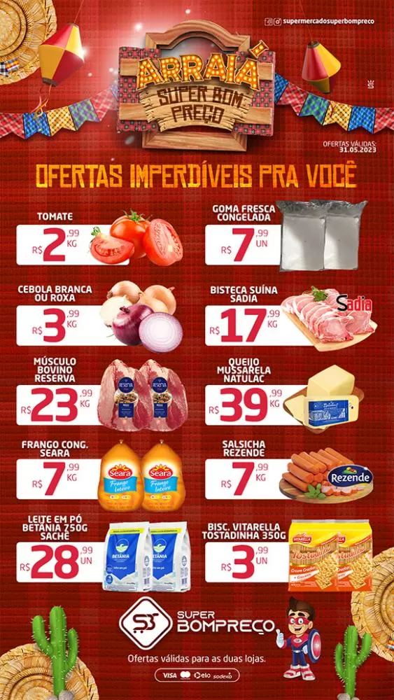 Confira as promoções no Supermercado Super Bom Preço em Brumado