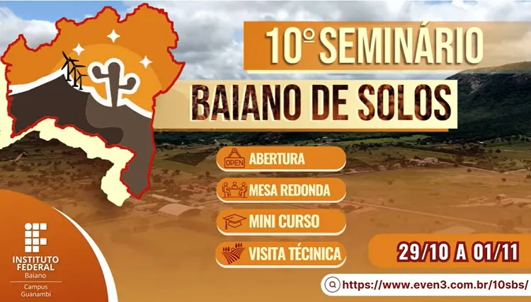 Campus do IFba em Guanambi será sede do 10º Seminário Baiano de Solos