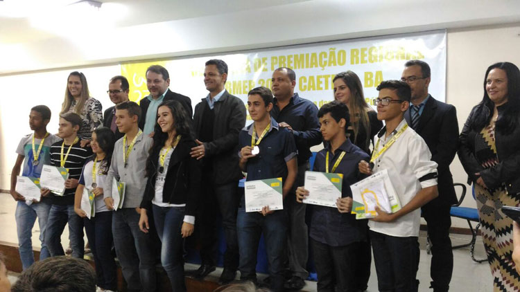 Alunos de Caetité são premiados na Olimpíada Brasileira de Matemática das Escolas Públicas