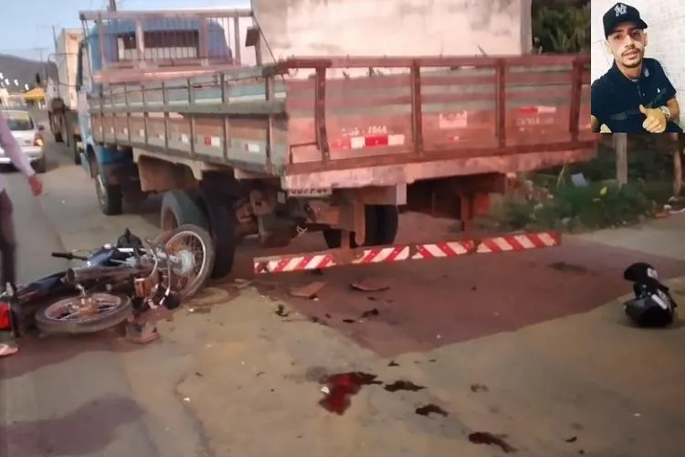 Caetité: Motociclista morre após acidente em trecho urbano da BR-030