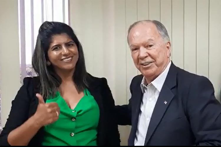 Vice-governador da Bahia anuncia apoio a pré-candidatura de Eliene Rocha a prefeitura de Guajeru