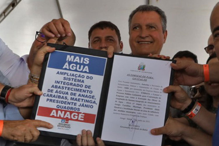Governo do Estado autoriza obras de infraestrutura, educação e abastecimento de água em Anagé