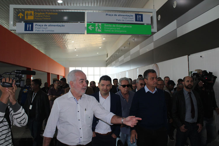 Rui Costa inspeciona obras e visita novo aeroporto de Vitória da Conquista