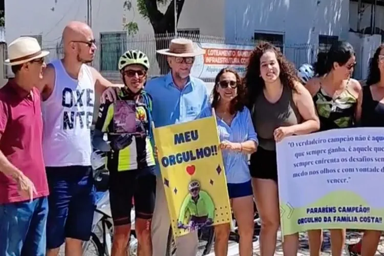 Ciclista de 62 anos pedala de Guarulhos a Guanambi em sete dias