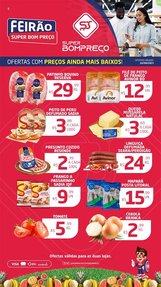 Confira as promoções no Supermercado Super Bom Preço em Brumado