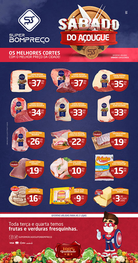 'Sábado do Açougue': Confira as promoções no Supermercado Super Bom Preço em Brumado