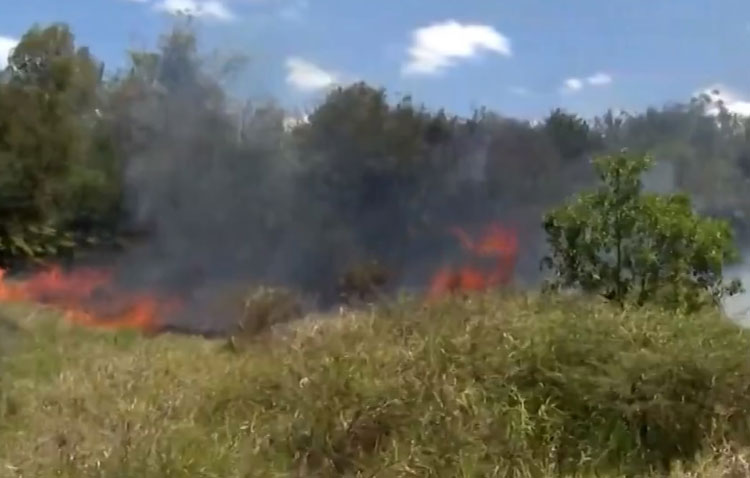 Incêndio atinge área de preservação ambiental em Vitória da Conquista