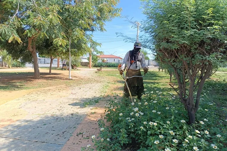 Prefeitura de Guanambi inicia mutirão de limpeza em logradouros públicos