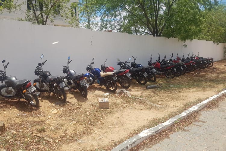 Motos apreendidas na Operação Kadron vão a leilão em Guanambi