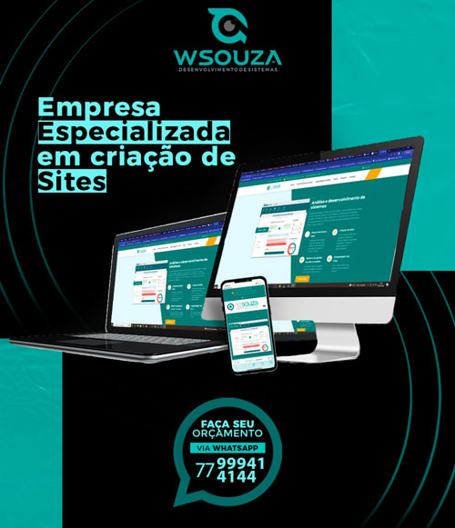WSouza: Desenvolvimento de Sistemas cria e gerencia sites de forma profissional e completa