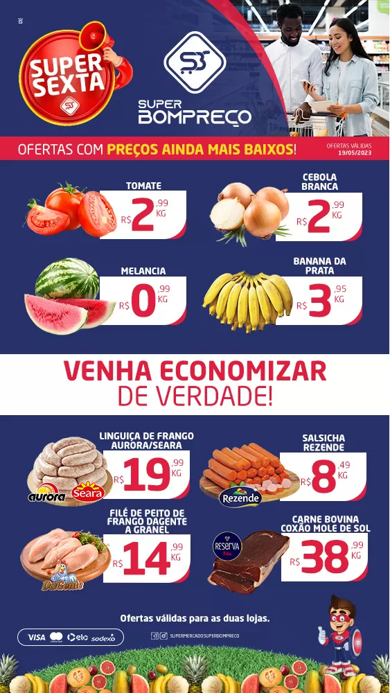 Confira as promoções no Supermercado Super Bom Preço em Brumado