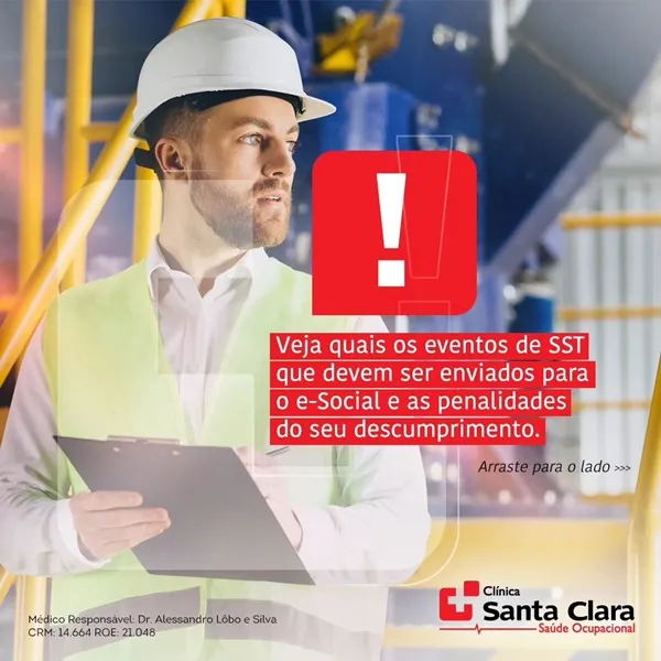 Clínica Santa Clara lista documentos que devem ser enviadas pelas empresas ao eSocial