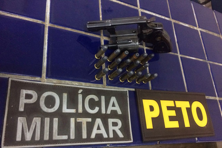 Polícia Militar prende mais um indivíduo por porte ilegal de arma de fogo em Brumado