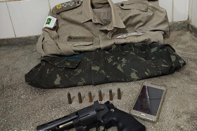 Cipe Sudoeste prende homem que trazia armas de Brasília para comercializar em Iuiu