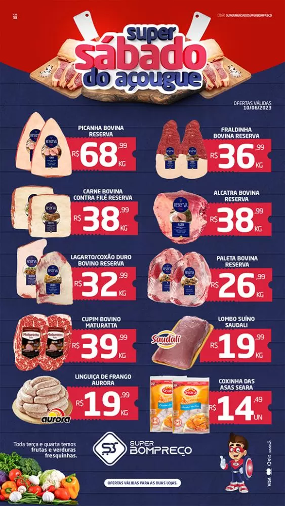 Confira as promoções no Supermercado Super Bom Preço em Brumado