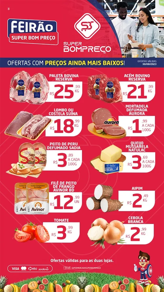 Confira as promoções no Supermercado Super Bom Preço em Brumado