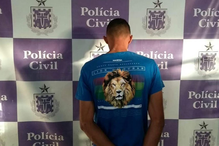 Polícia Civil prende suspeito de prática de homicídio em dezembro de 2018 no centro de Brumado