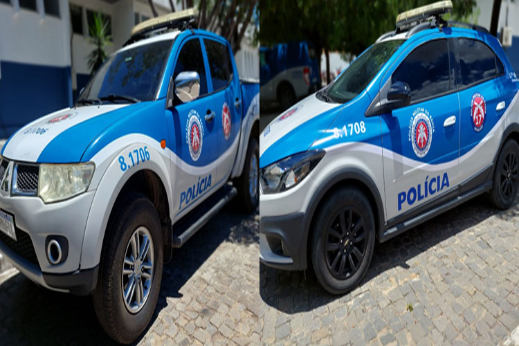 17º BPM recebe duas novas viaturas para fortalecer o policiamento ostensivo em Guanambi