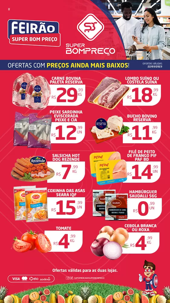 Confira as promoções no Supermercado Super Bom Preço em Brumado