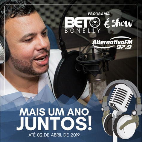 Programa Beto Bonelly é Show tem mais um ano de contrato renovado em Brumado