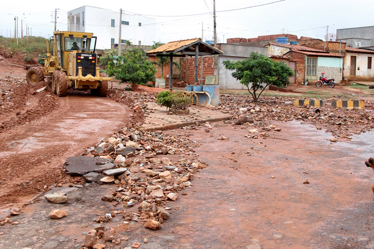 Caetité dá início à operação de emergência após forte chuva