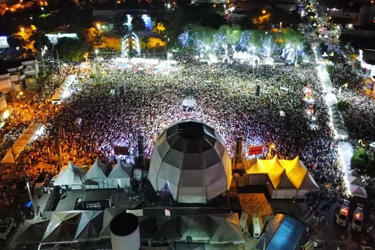 100 mil pessoas curtiram os dois dias do Festival da Virada em Guanambi, diz prefeitura