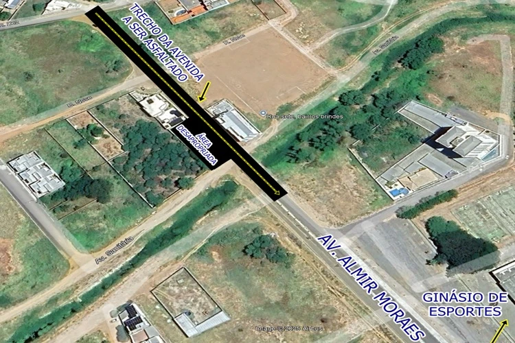 Obra de alargamento anunciada pela Prefeitura de Guanambi esbarra em imóvel particular